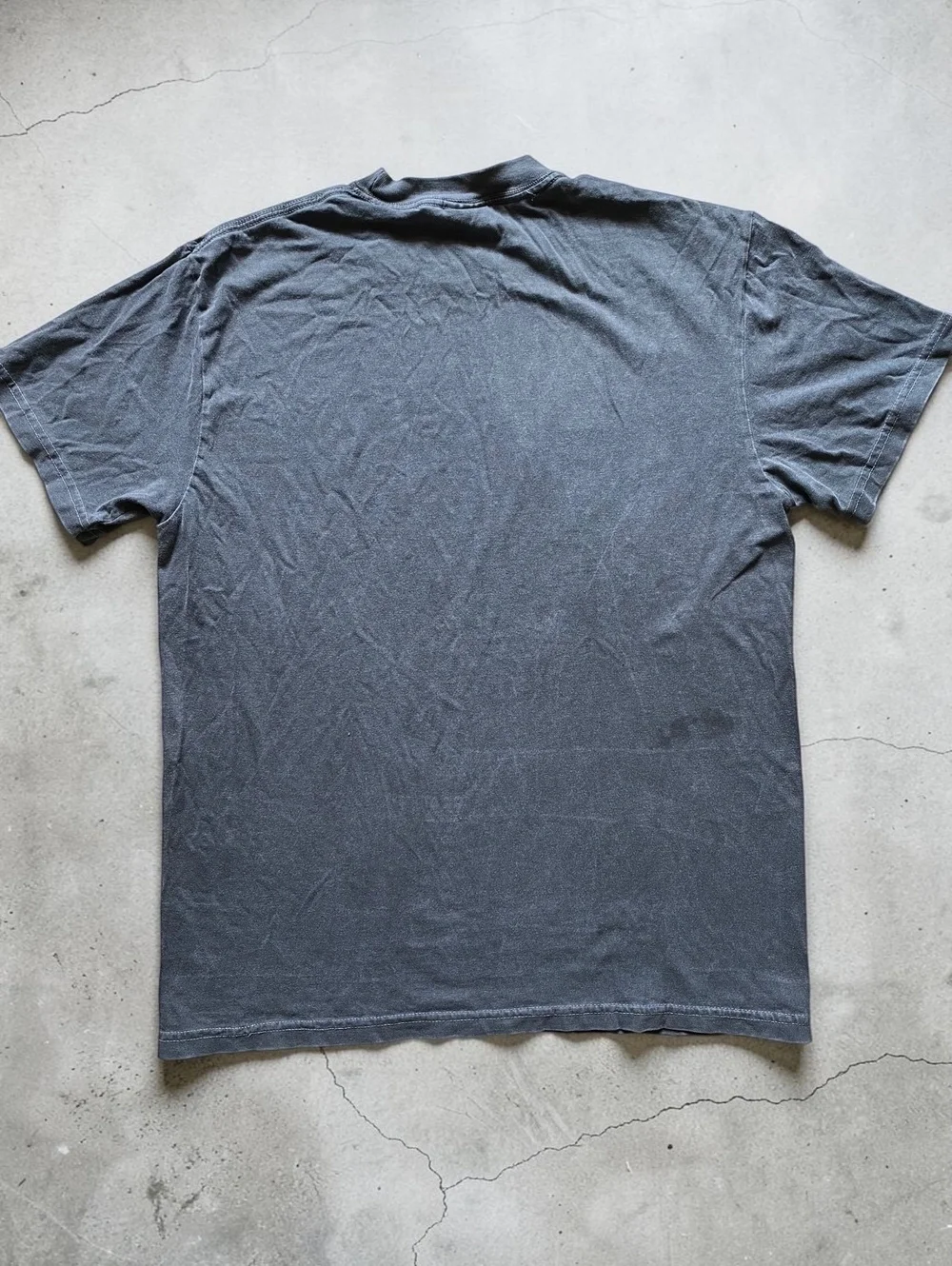 Comfort Colors Women T-Shirt M Relaxed Grey Cotton Girls Gone Mild Graphic Tee - Picture 5 of 6